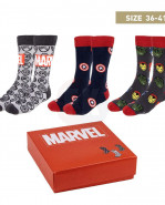 Marvel Socks 3-Pack Avengers 36-41